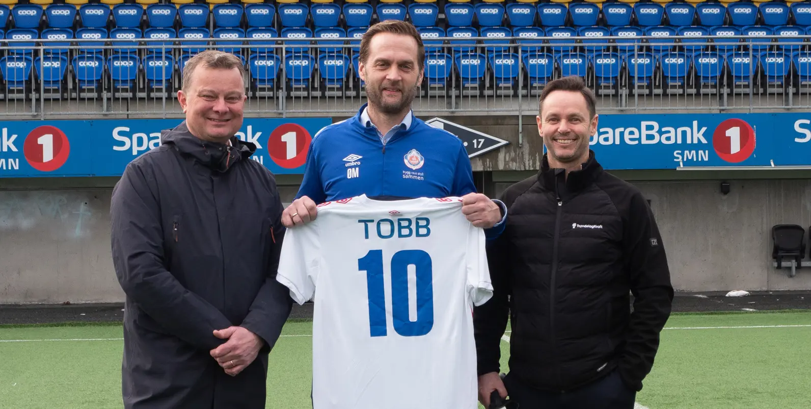 Fra venstre: Torkil Reidar Iversen fra TOBB, Øyvind Moldestad fra Trygg/Lade, & Vegard Sjøvold fra TrøndelagKraft