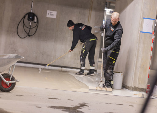 Enklere rengjøring av garasjer