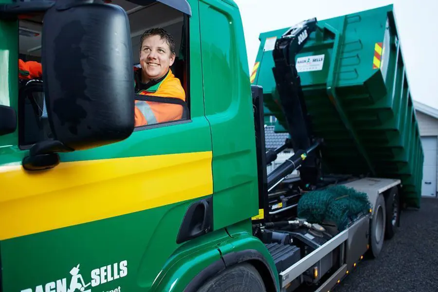 0000319 Blandet Avfall Container 20M3