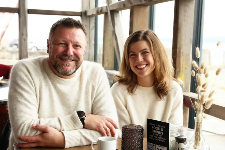 Ottar Ness og Dina von Heimburg. Foto: Verena Døsvik