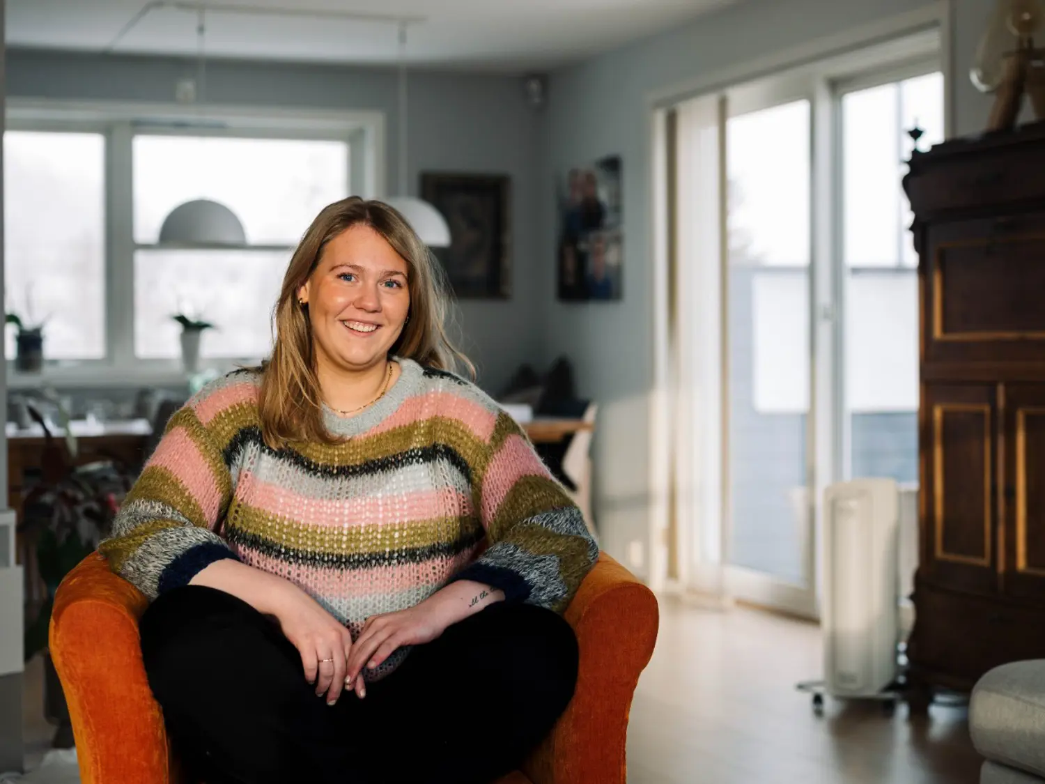 Ung Jente I Lenestol